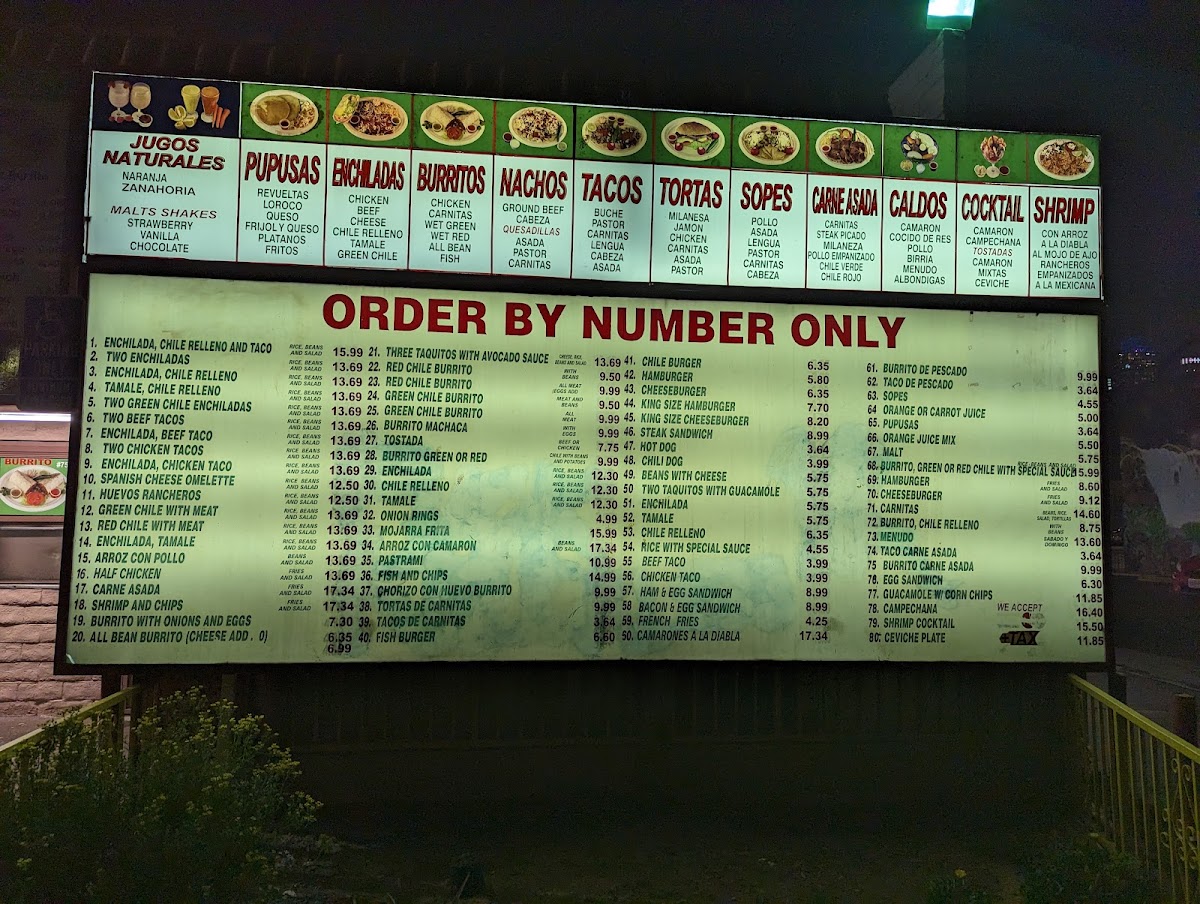 Lucy's Drive Thru Menu - Image 5